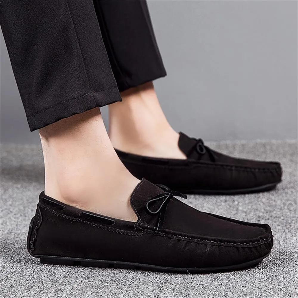 Men's Fashion Slip-On Loafers Leather Formal Wear Casual Walking Driving Shoes Business Casual Shoes
