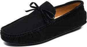 Men's Fashion Slip-On Loafers Leather Formal Wear Casual Walking Driving Shoes Business Casual Shoes