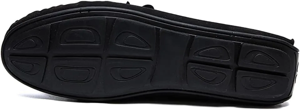Men's Fashion Slip-On Loafers Leather Formal Wear Casual Walking Driving Shoes Business Casual Shoes