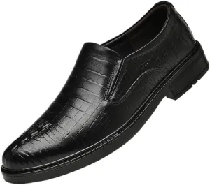 Men's Formal Leather Shoes, Fashion Oxfords, Casual Business Flats, Outdoor Driving Shoes, Comfortable Dress Loafers for Men