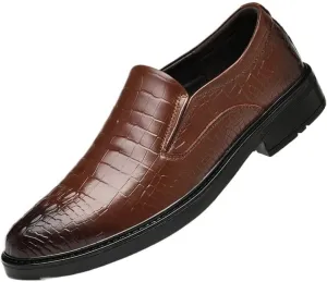 Men's Formal Leather Shoes, Fashion Oxfords, Casual Business Flats, Outdoor Driving Shoes, Comfortable Dress Loafers for Men