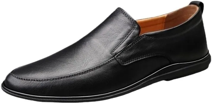 Men's Formal Leather Shoes Outdoor Breathable Slip Resistant Wedding Dress Oxford