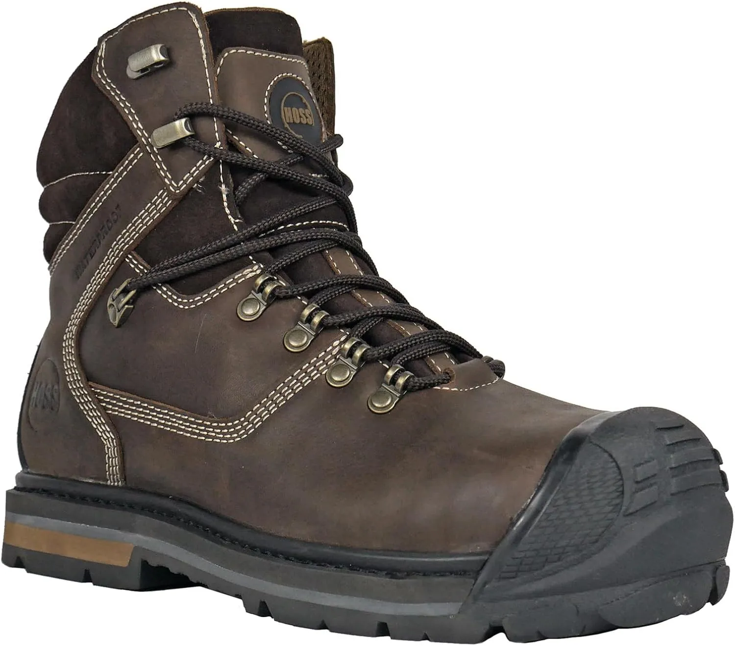 Mens Hog Composite Toe Waterproof Work Boots Boots