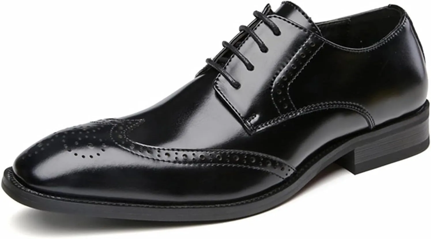 Men's Oxfords Men's Dress Shoes Classic Patent Leather Shoes for Men Classic Modern Formal Leather Shoes Casual Loafers