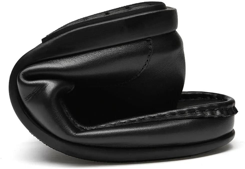 Mens Prom Shoes Pu Leather Wedding Solid Color Anti-Slip Non Slip Prom Wedding Slip-on