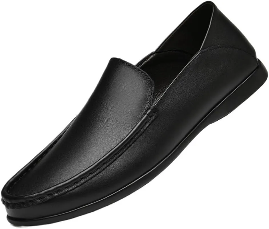 Mens Prom Shoes Pu Leather Wedding Solid Color Anti-Slip Non Slip Prom Wedding Slip-on