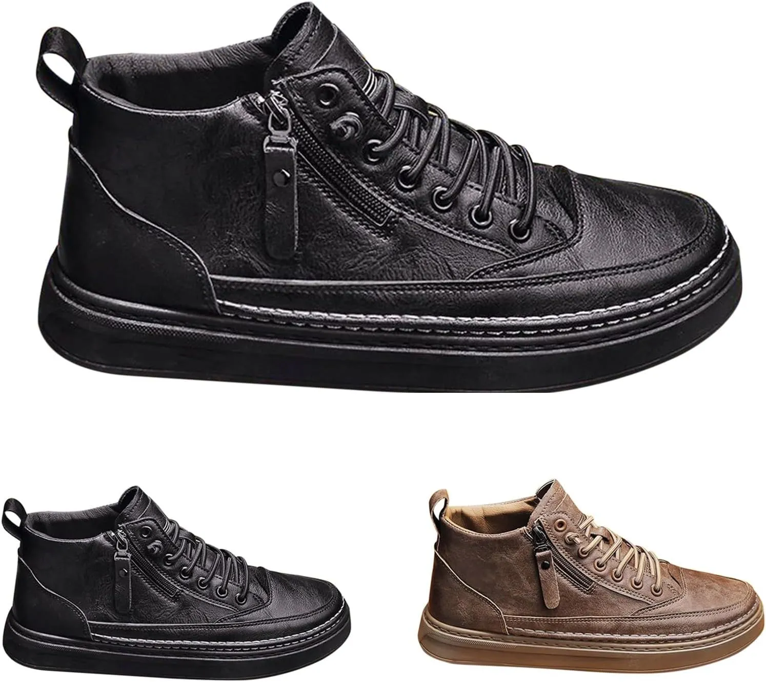 Mens Running Shoes Platform Sneakers for Women Wide with Platform Loafers for Women Wide Fashion Round Toe Christmas Sneakers for Women 2024 Comfortable & Lightweight