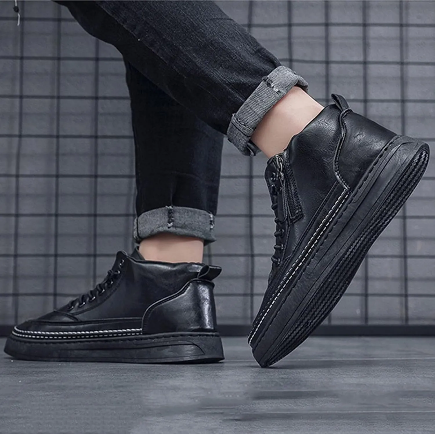 Mens Running Shoes Platform Sneakers for Women Wide with Platform Loafers for Women Wide Fashion Round Toe Christmas Sneakers for Women 2024 Comfortable & Lightweight