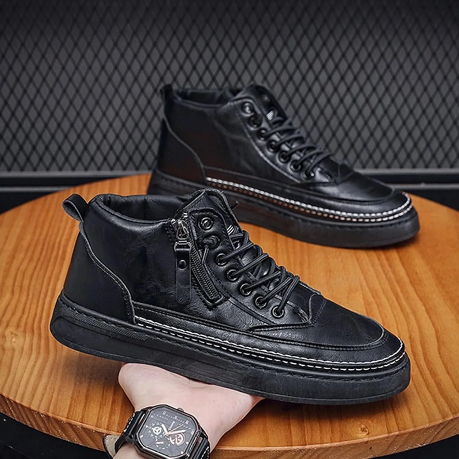 Mens Running Shoes Platform Sneakers for Women Wide with Platform Loafers for Women Wide Fashion Round Toe Christmas Sneakers for Women 2024 Comfortable & Lightweight