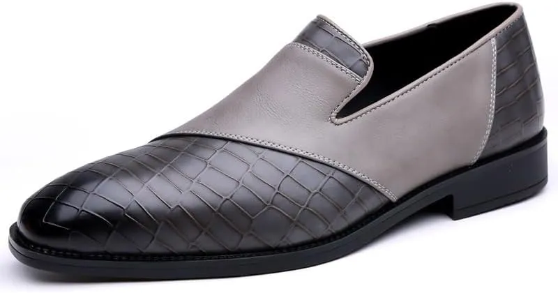 Men's Slip-On Dress Shoes Casual Business Oxford Shoes for Men