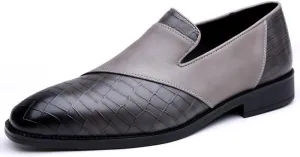 Men's Slip-On Dress Shoes Casual Business Oxford Shoes for Men