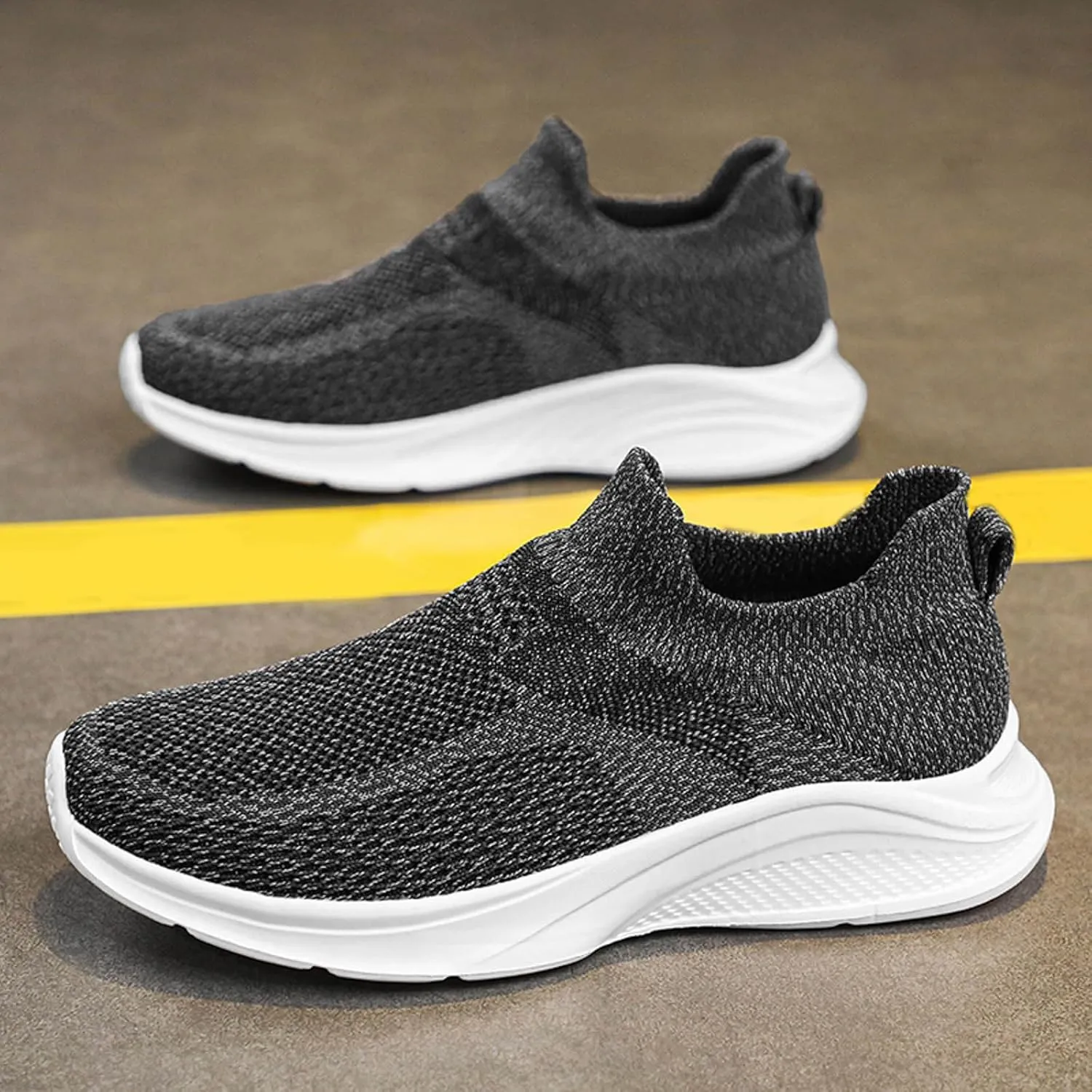 Mens Slip on Shoes Mens Athletic Shoes Walking Shoe for Men Sneaker for Men for Everyday and Travel Mesh Sneaker