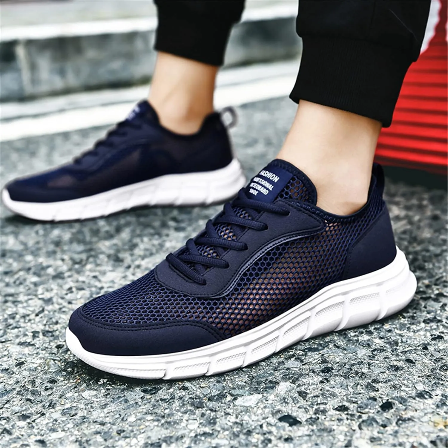 Mens Slip on Shoes Men's Sneakers Shoe for Men Tennis Shoe for Men Lightweight Breathable Sneaker