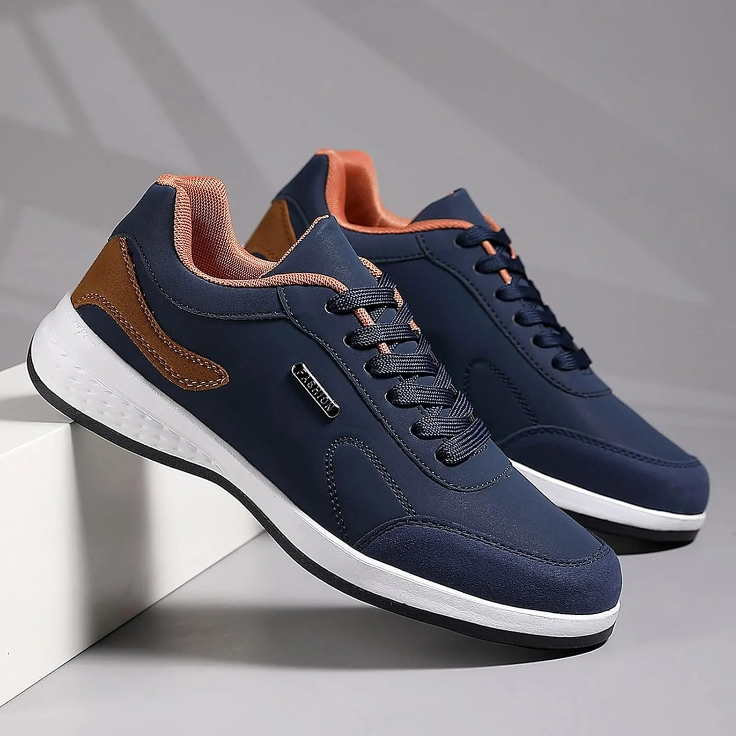 Mens Slip On Sneakers Non Slip Work Shoes for Men Running Shoes Womens Lightweight Women's Wide Loafers Black Loafers Women Comfortable Men's Sneakers