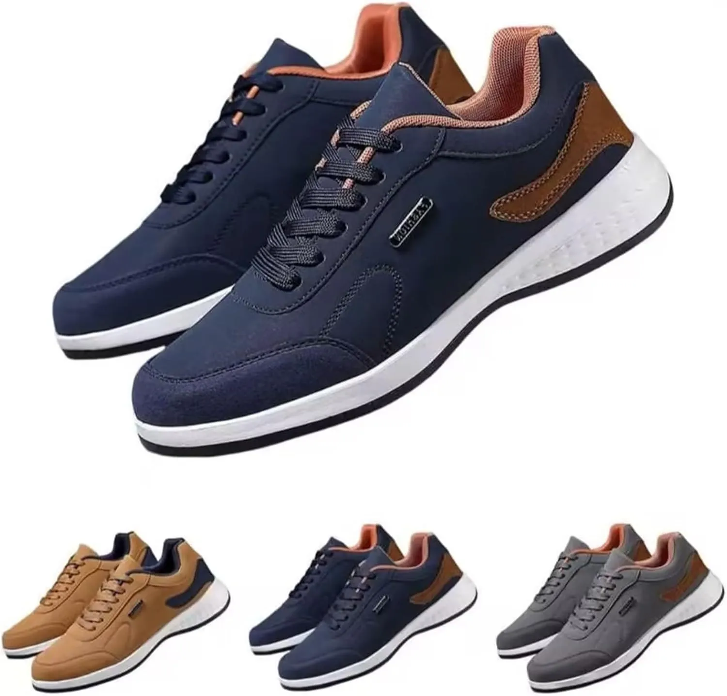 Mens Slip On Sneakers Non Slip Work Shoes for Men Running Shoes Womens Lightweight Women's Wide Loafers Black Loafers Women Comfortable Men's Sneakers