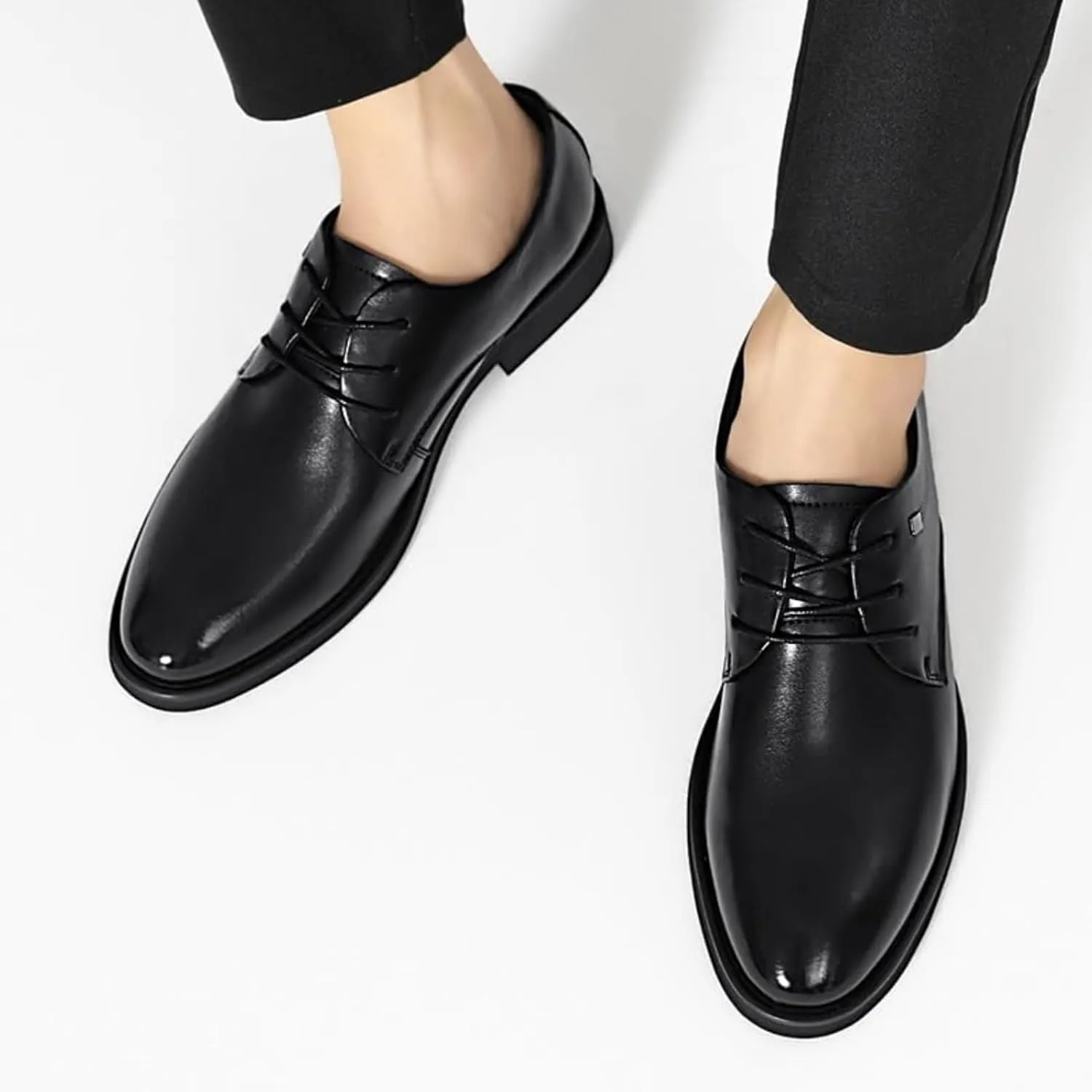 Mens Tuxedo Shoes Patent Dress Shoes Fashion Casual New Business Shoes Classic Modern Formal Leather Shoes Casual Loafers