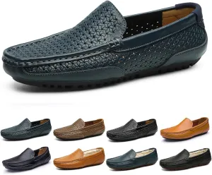 Men's Walking Loafers Outdoor Lightweight Casual Shoes Mesh Casual Shoes Business Casual Shoes Comfortable Fashion Men's Driving Shoes