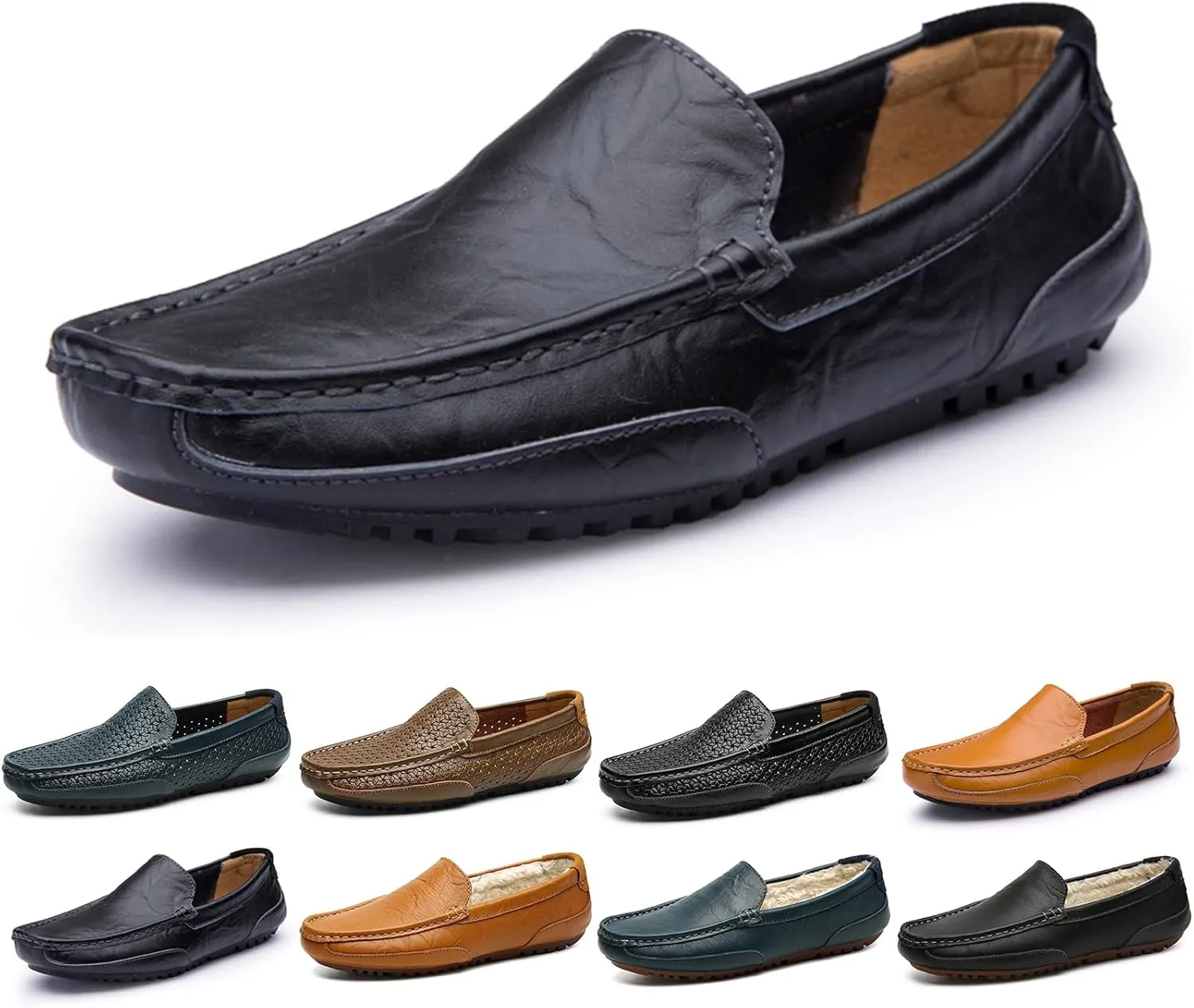Men's Walking Loafers Outdoor Lightweight Casual Shoes Mesh Casual Shoes Business Casual Shoes Comfortable Fashion Men's Driving Shoes