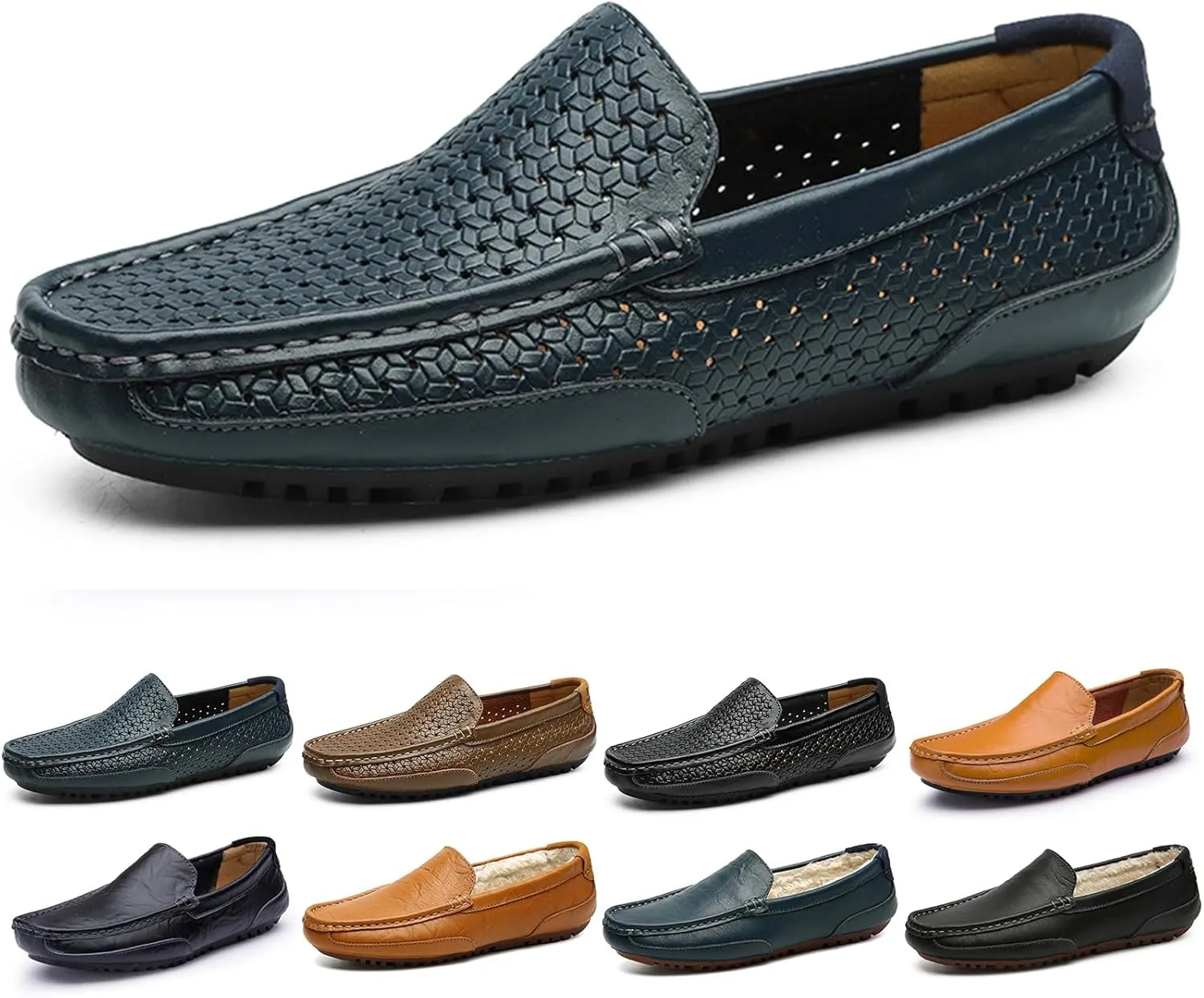 Men's Walking Loafers Outdoor Lightweight Casual Shoes Mesh Casual Shoes Business Casual Shoes Comfortable Fashion Men's Driving Shoes