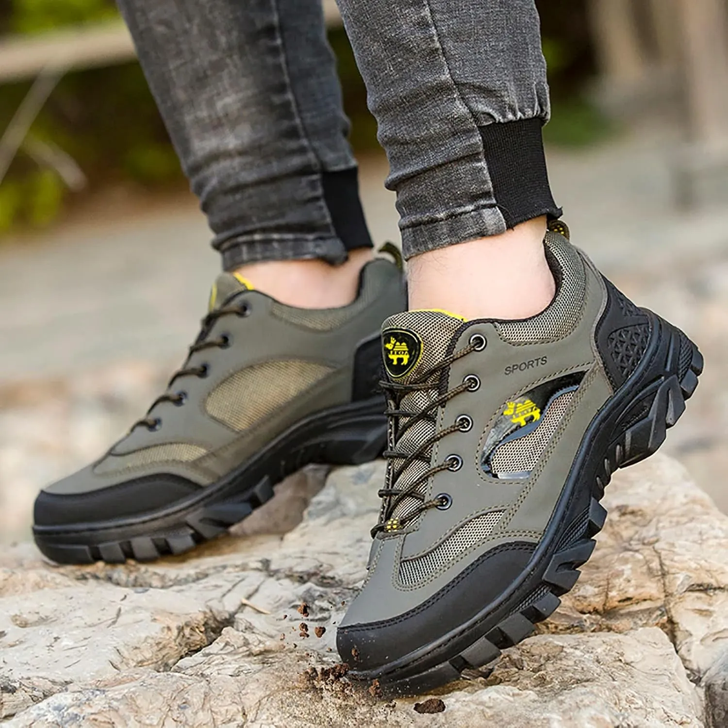 Mens Walking Shoes Men's Fashion Sneakers Slip on Shoe for Men Shoe for Men Running Trail Breathable Sneaker