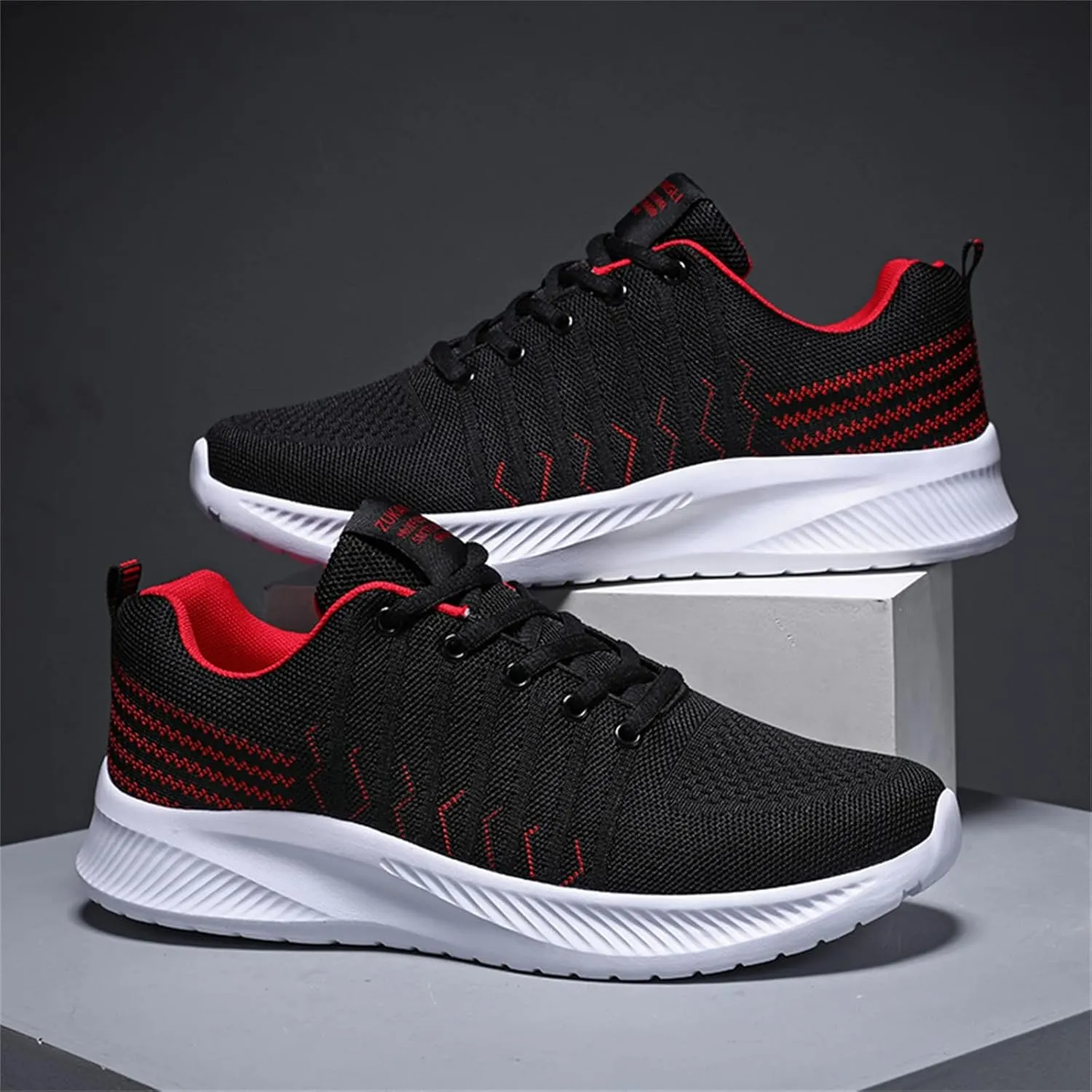 Mens Walking Shoes Shoe for Men Mens Breathable Casual Walking Sneakers on Shoes Comfortable Casual Tennis Slip on for Men Slip