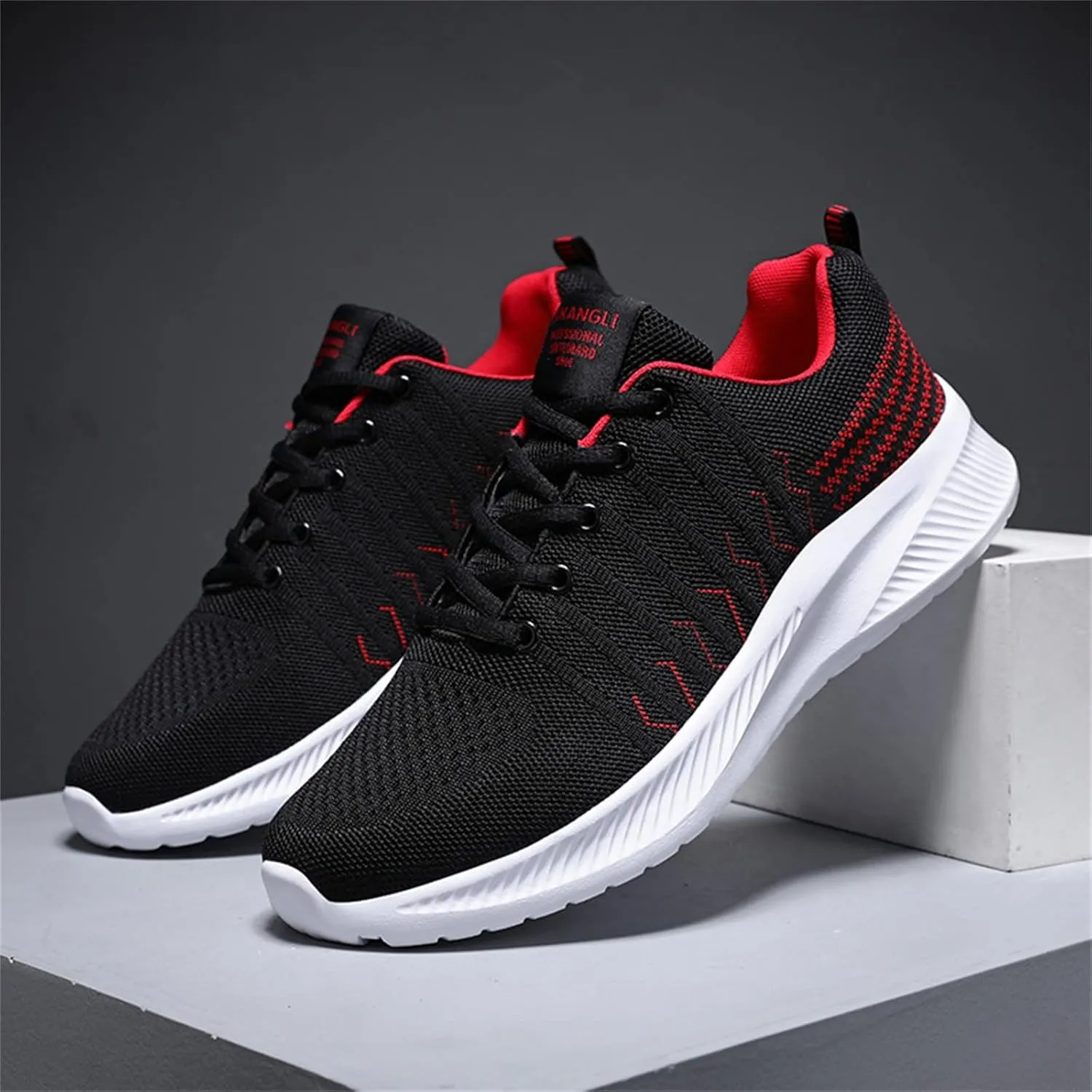 Mens Walking Shoes Shoe for Men Mens Breathable Casual Walking Sneakers on Shoes Comfortable Casual Tennis Slip on for Men Slip