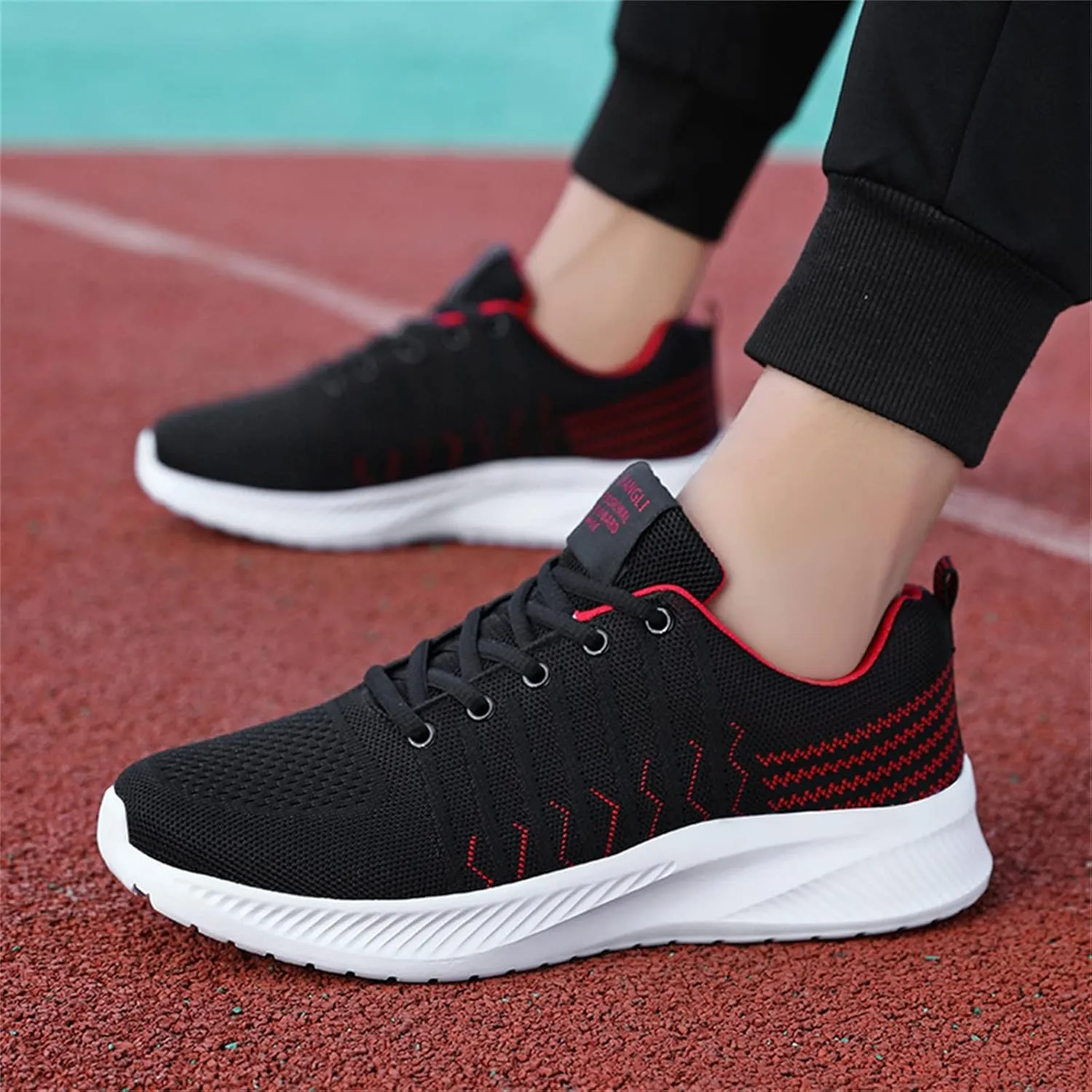 Mens Walking Shoes Shoe for Men Mens Breathable Casual Walking Sneakers on Shoes Comfortable Casual Tennis Slip on for Men Slip