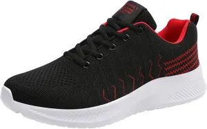 Mens Walking Shoes Shoe for Men Mens Breathable Casual Walking Sneakers on Shoes Comfortable Casual Tennis Slip on for Men Slip