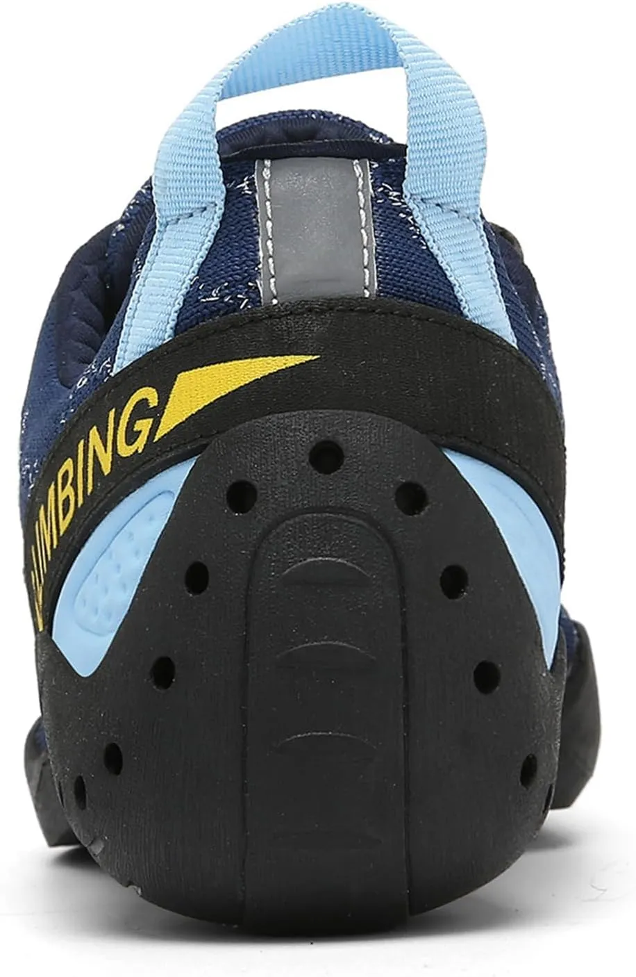 Men's Wall Climbing Shoes, Non-Slip Double-Strap Bouldering Sport Shoes Breathable Rock Climbing Shoes for Adult