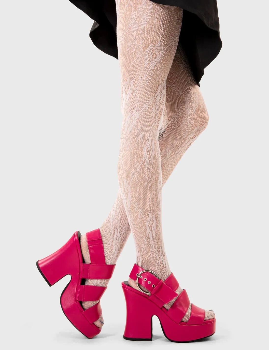 Mentally Wired Platform Sandals