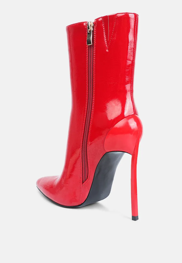 mercury stiletto ankle boots