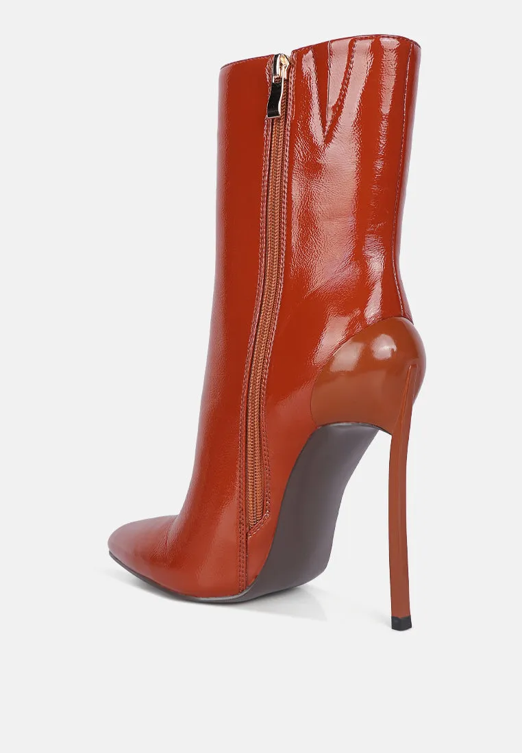 mercury stiletto ankle boots