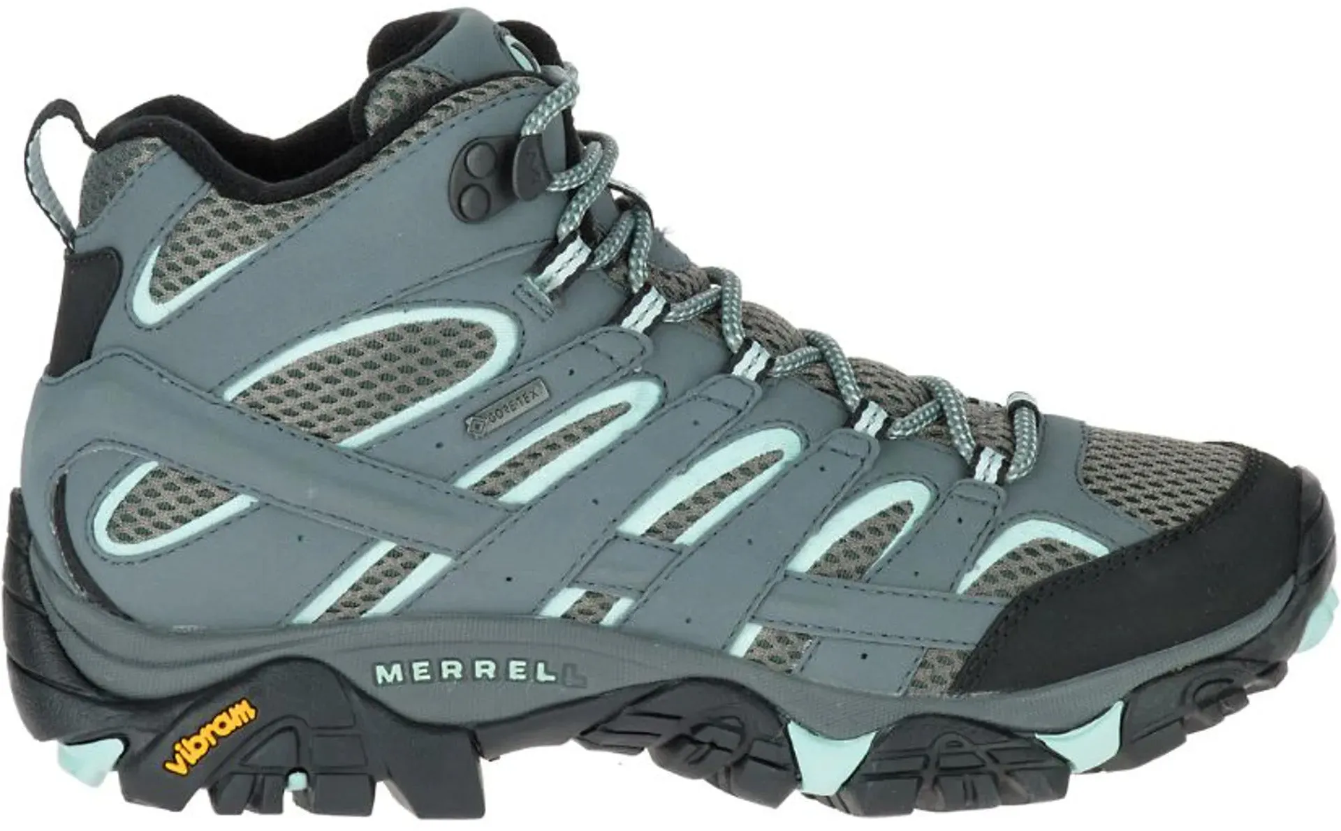Merrell Moab 2 Mid GORE-TEX Womens Walking Boots - Blue