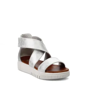Minka - Platform Sandal - Metallic White - Select Size