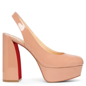 Movida sling 130 patent nude pumps