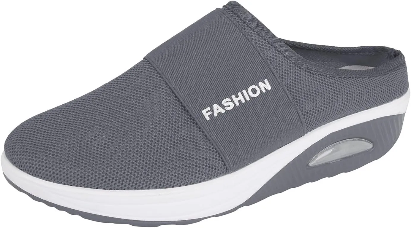 Mules for Women 2025 Backless Walking Sneakers Mens Running Shoes Walking Women Casual Shoes Dress Sneakers Platform Tennis Shoe White Loafers