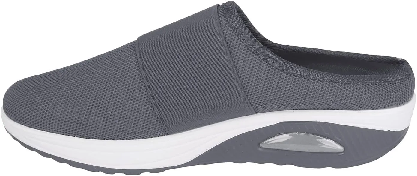 Mules for Women 2025 Backless Walking Sneakers Mens Running Shoes Walking Women Casual Shoes Dress Sneakers Platform Tennis Shoe White Loafers
