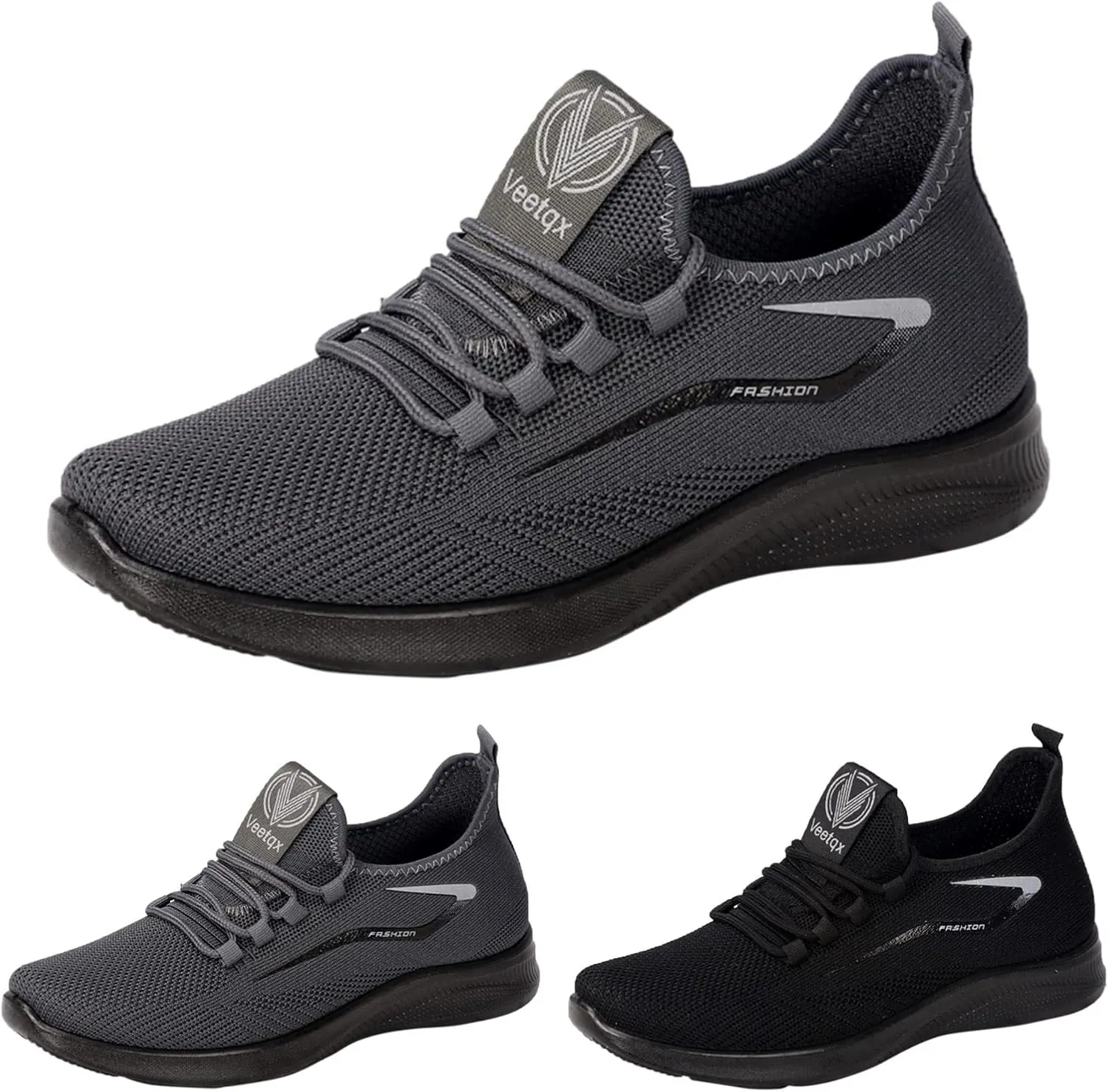 Mules for Women Flats White Sneakers Men Flats Shoes Women Dressy Comfortable Round Toe Flats Comfortable Loafers for Women 2024 Platform Sneakers for Women Black