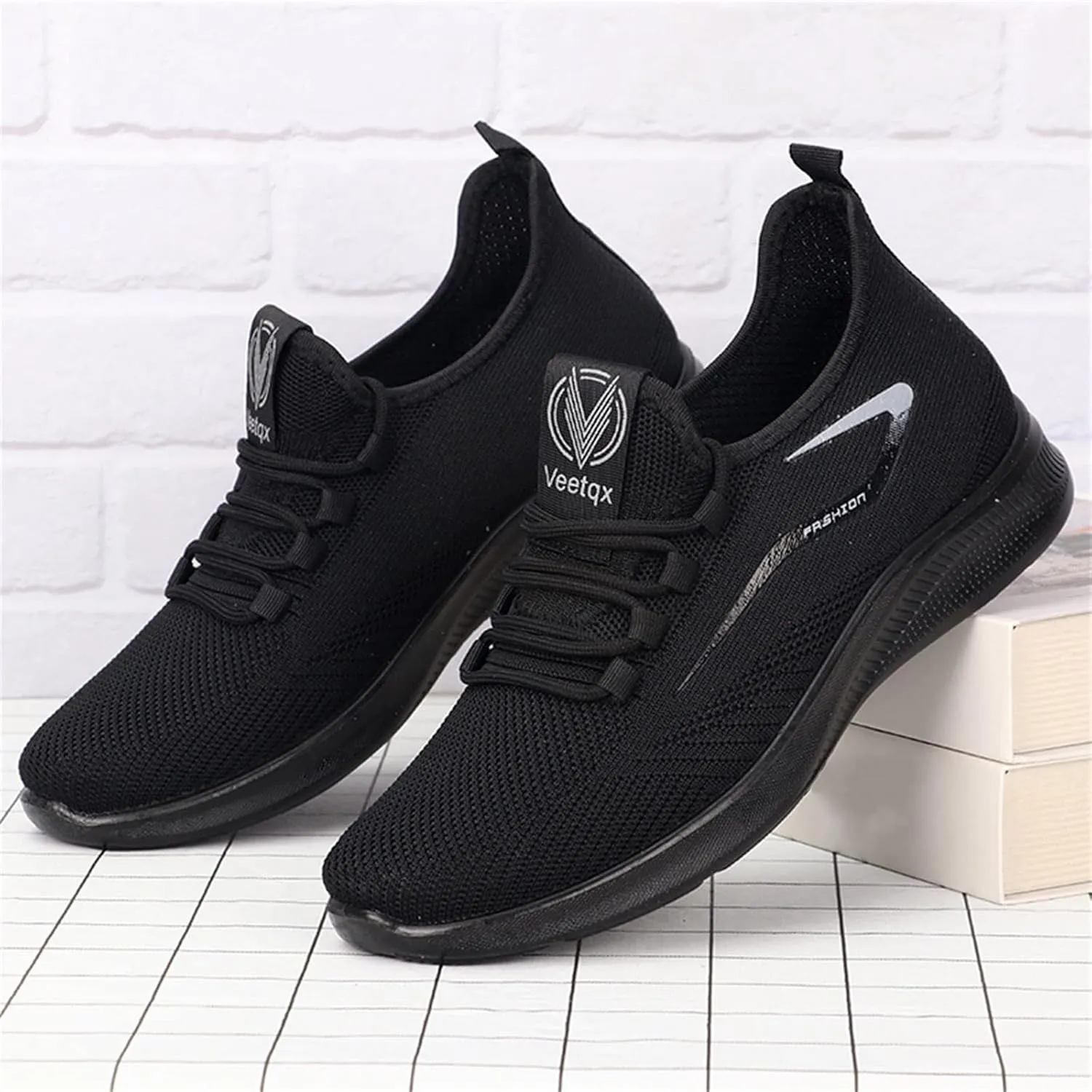 Mules for Women Flats White Sneakers Men Flats Shoes Women Dressy Comfortable Round Toe Flats Comfortable Loafers for Women 2024 Platform Sneakers for Women Black