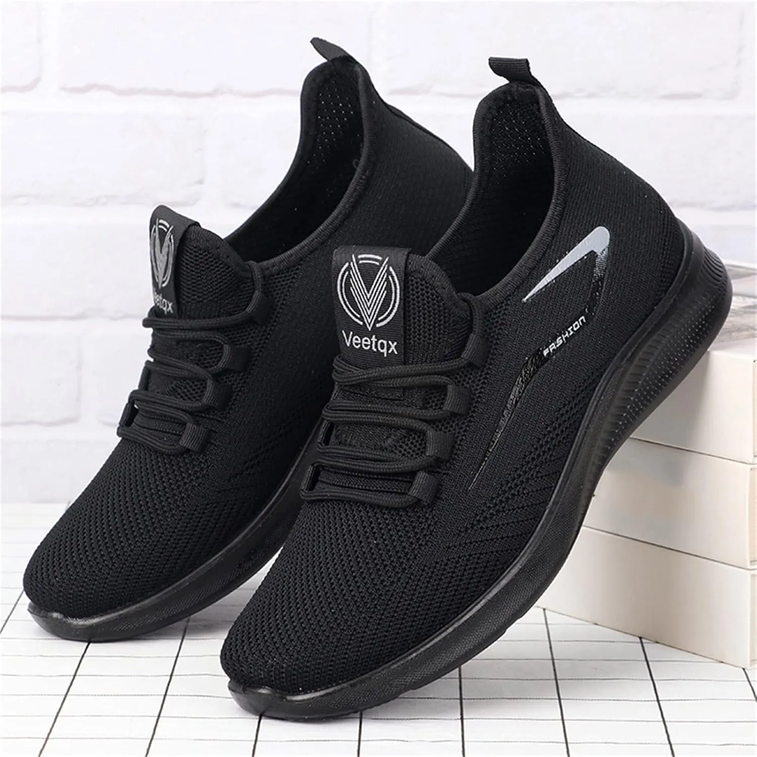 Mules for Women Flats White Sneakers Men Flats Shoes Women Dressy Comfortable Round Toe Flats Comfortable Loafers for Women 2024 Platform Sneakers for Women Black