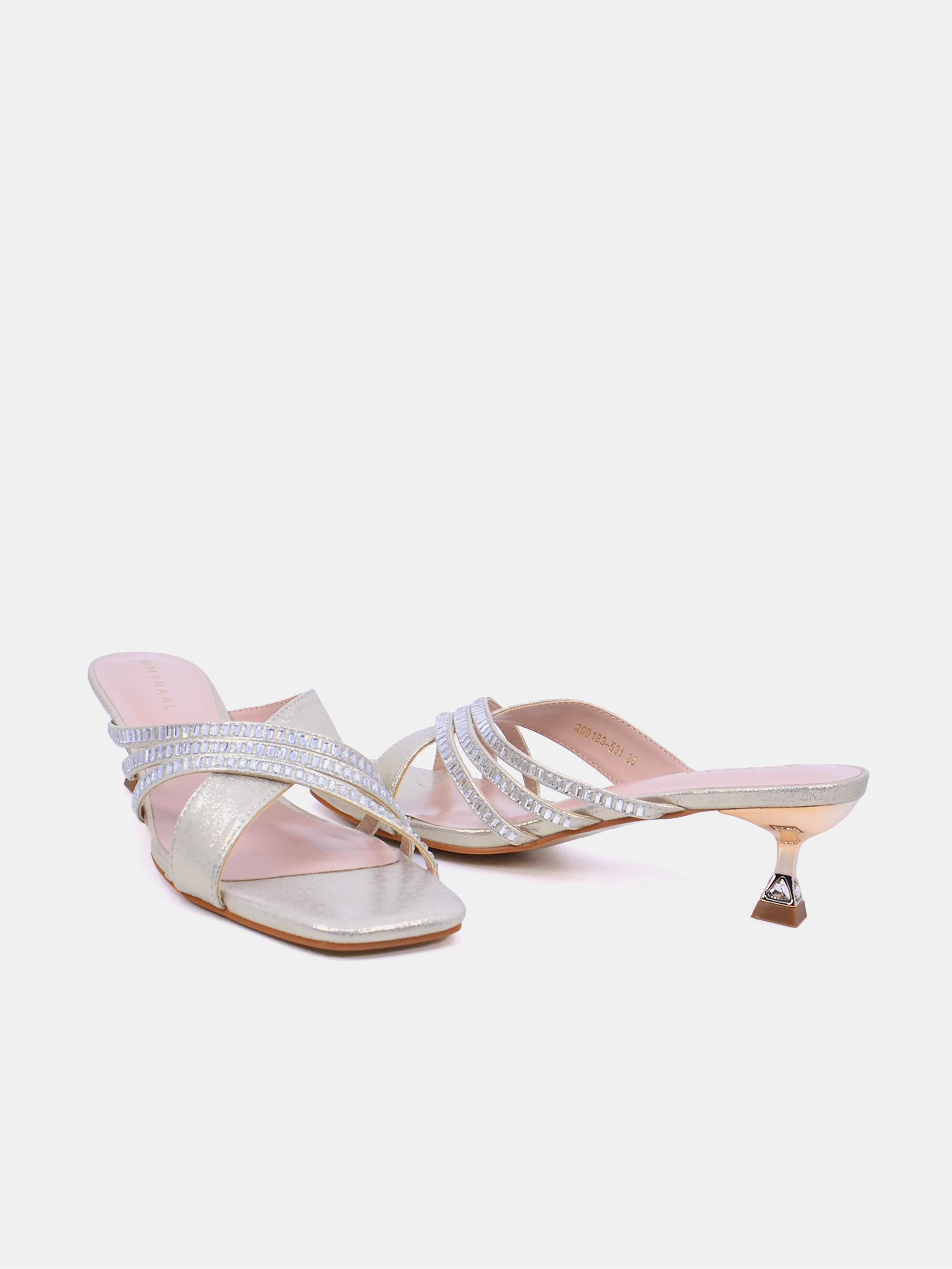 Mynaal Jaleesa Women's Kitten Heels
