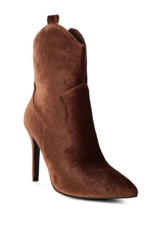 Nat-Love Velvet Cow Girl Boot