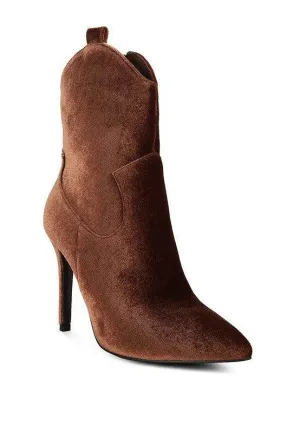 Nat-Love Velvet Cow Girl Boot