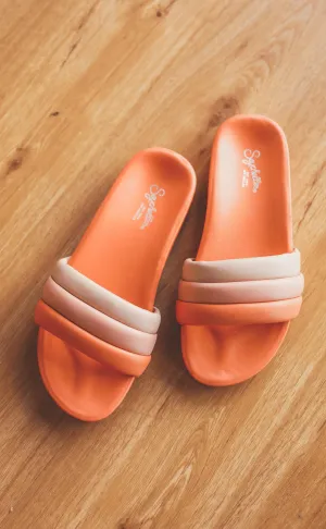 New in box! Women's Low Key Slide Sandal in Pink Multi Leather by SEYCHELLES, Sz 10! Retails $110 