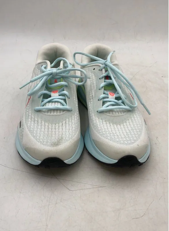 Nike Women's Journey Run White Blue Running Athletic Shoes - Size 9.5