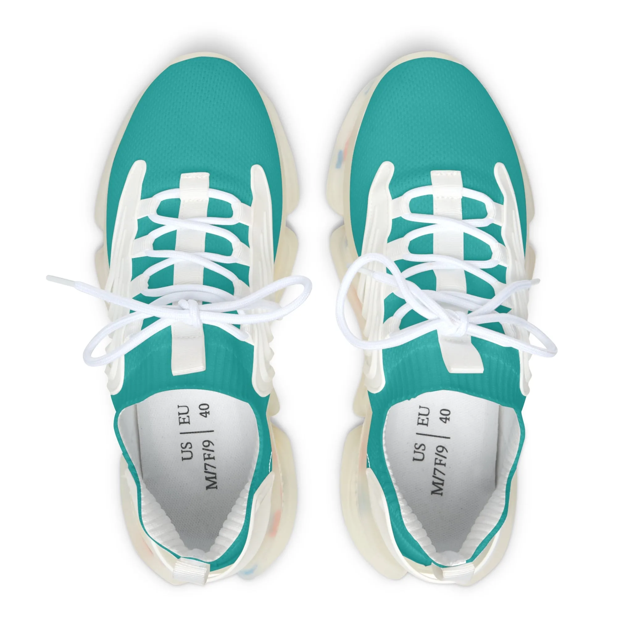 Ocean Blue Women's Mesh Sneakers