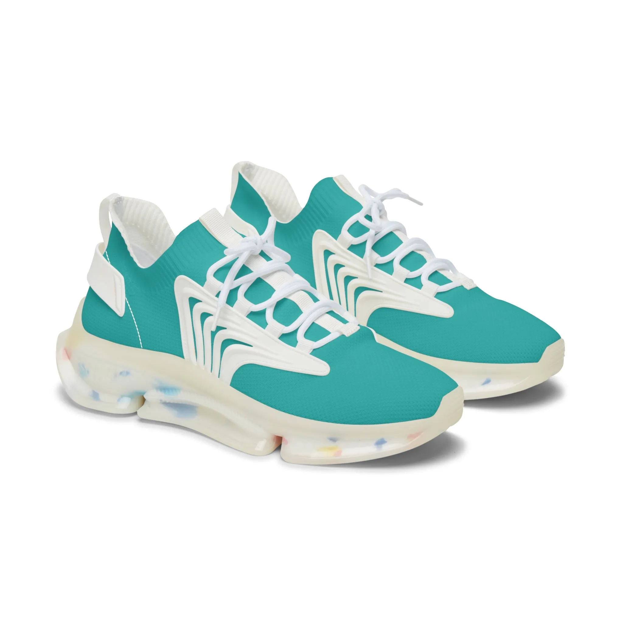 Ocean Blue Women's Mesh Sneakers