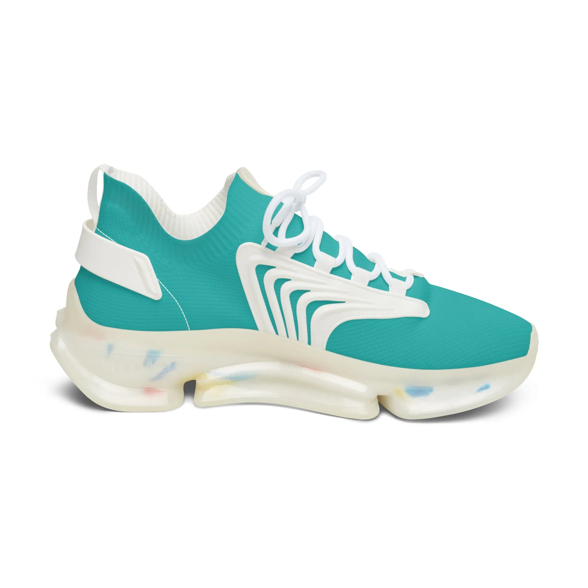 Ocean Blue Women's Mesh Sneakers