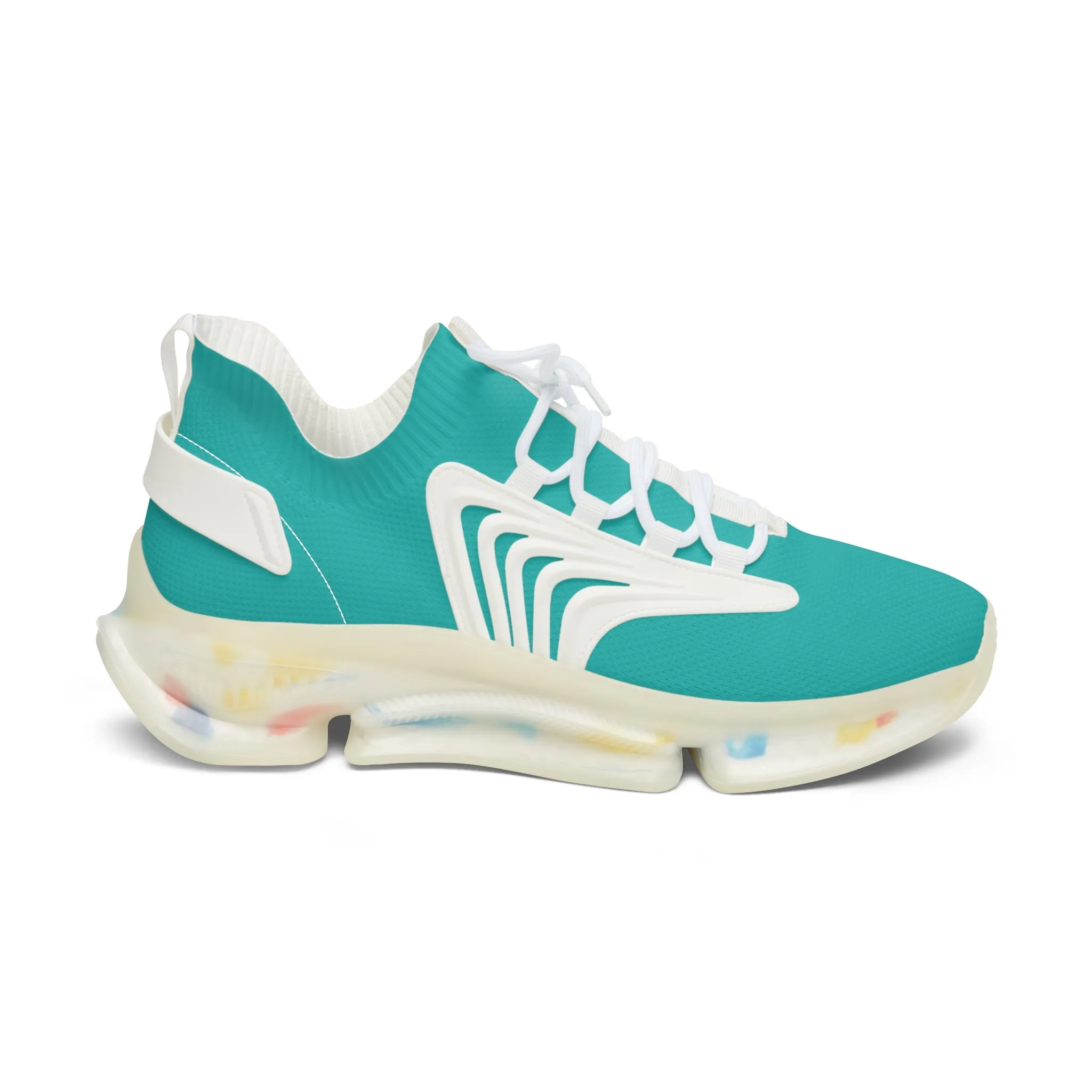 Ocean Blue Women's Mesh Sneakers