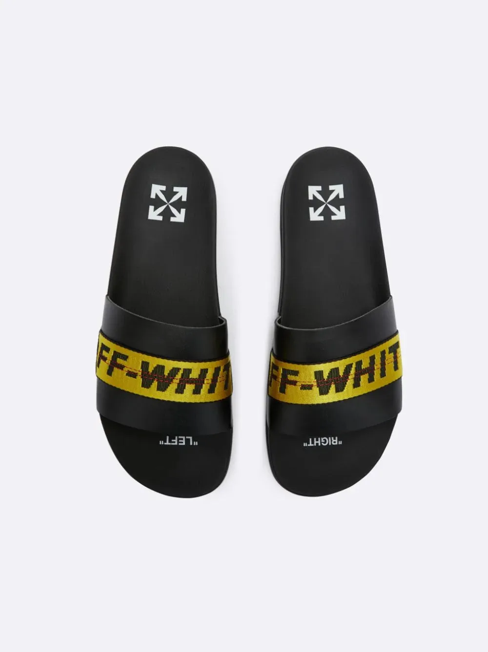 OFF-WHITE INDUSTRIAL BELT SLIDE SANDALS